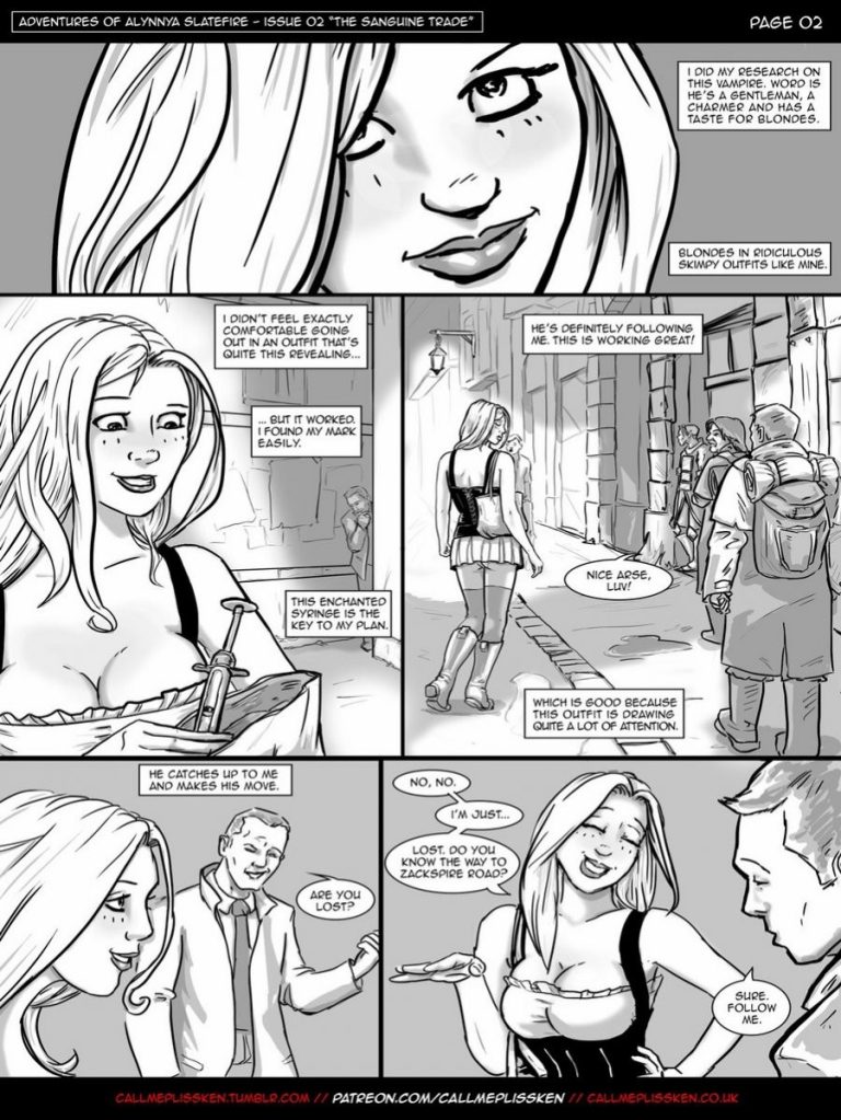 Adventures of Alynnya Slatefire 2 porn comic picture 3