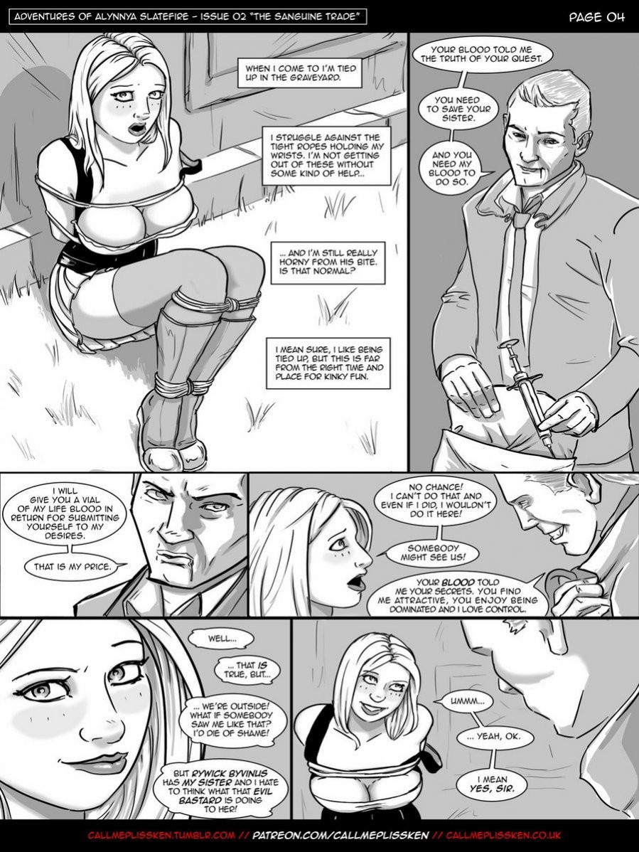 Adventures of Alynnya Slatefire 2 porn comic picture 5