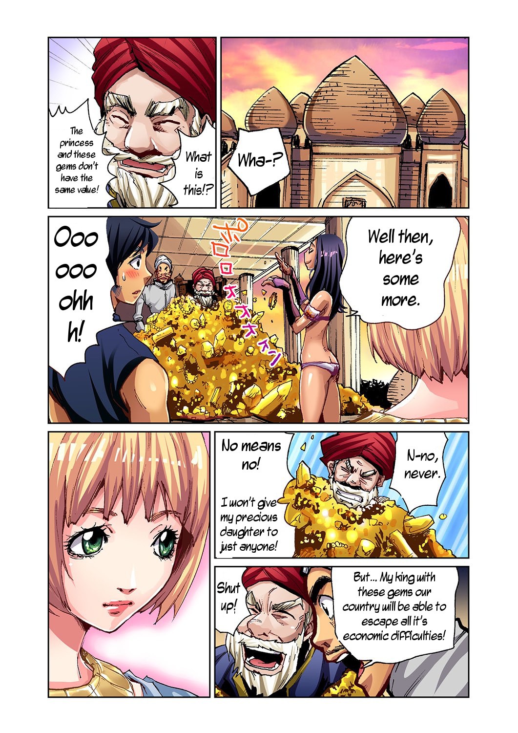 Aladdin And The Magic Lamp hentai manga picture 15
