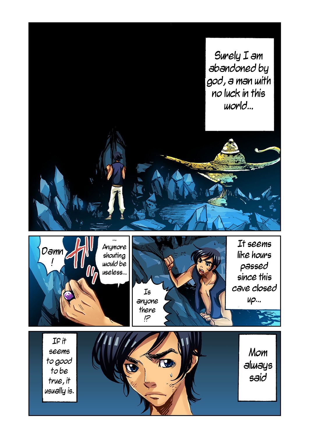 Aladdin And The Magic Lamp hentai manga picture 2