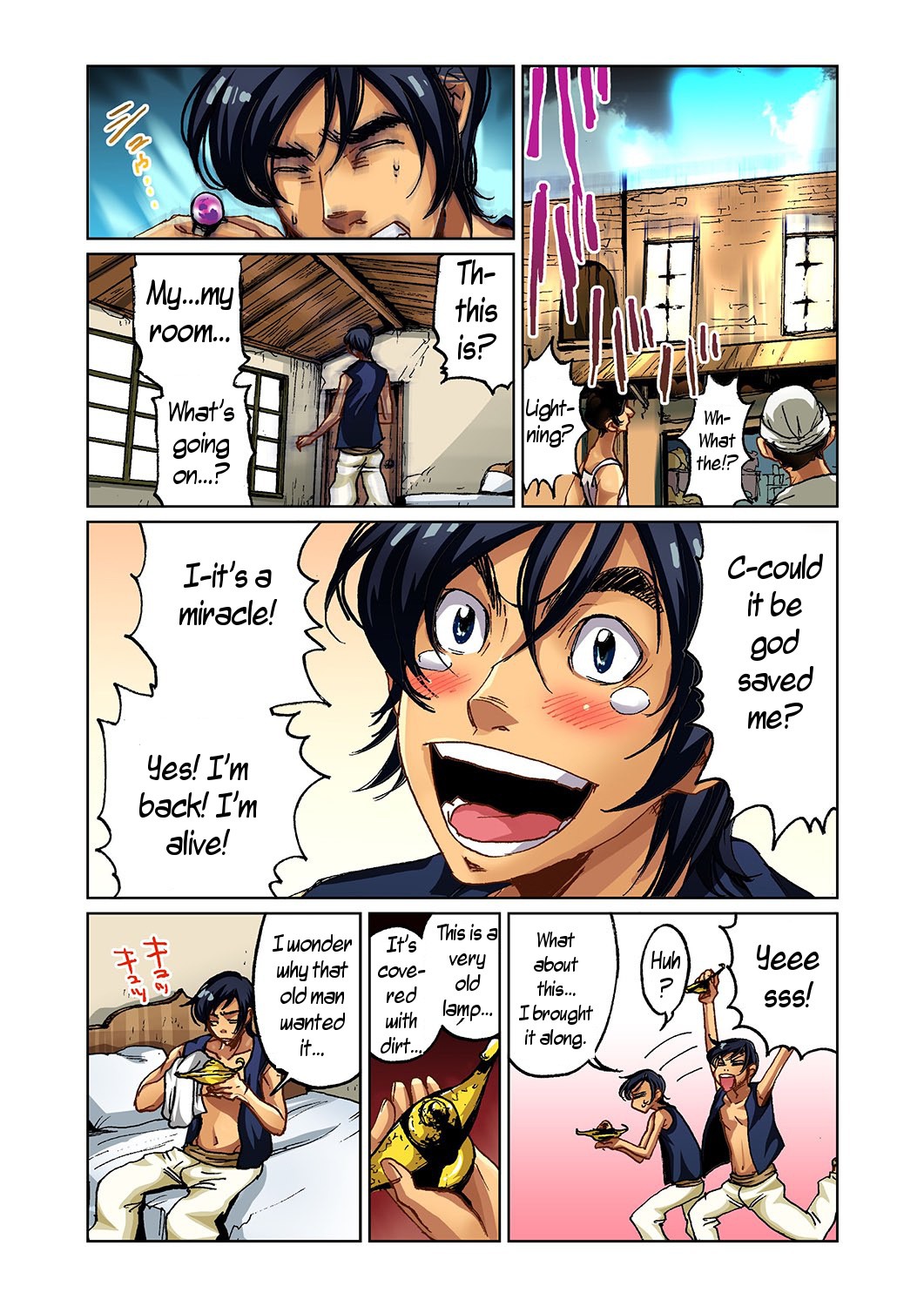 Aladdin And The Magic Lamp hentai manga picture 6