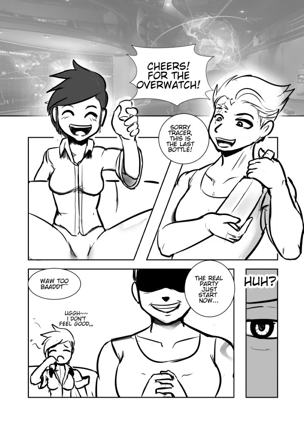 ASSPLAY OF THE GAME- Zarya Ass Rapist porn comic picture 2