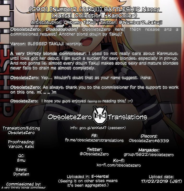 BATTLESHIP Nancy (Kantai Collection) porn comic picture 20