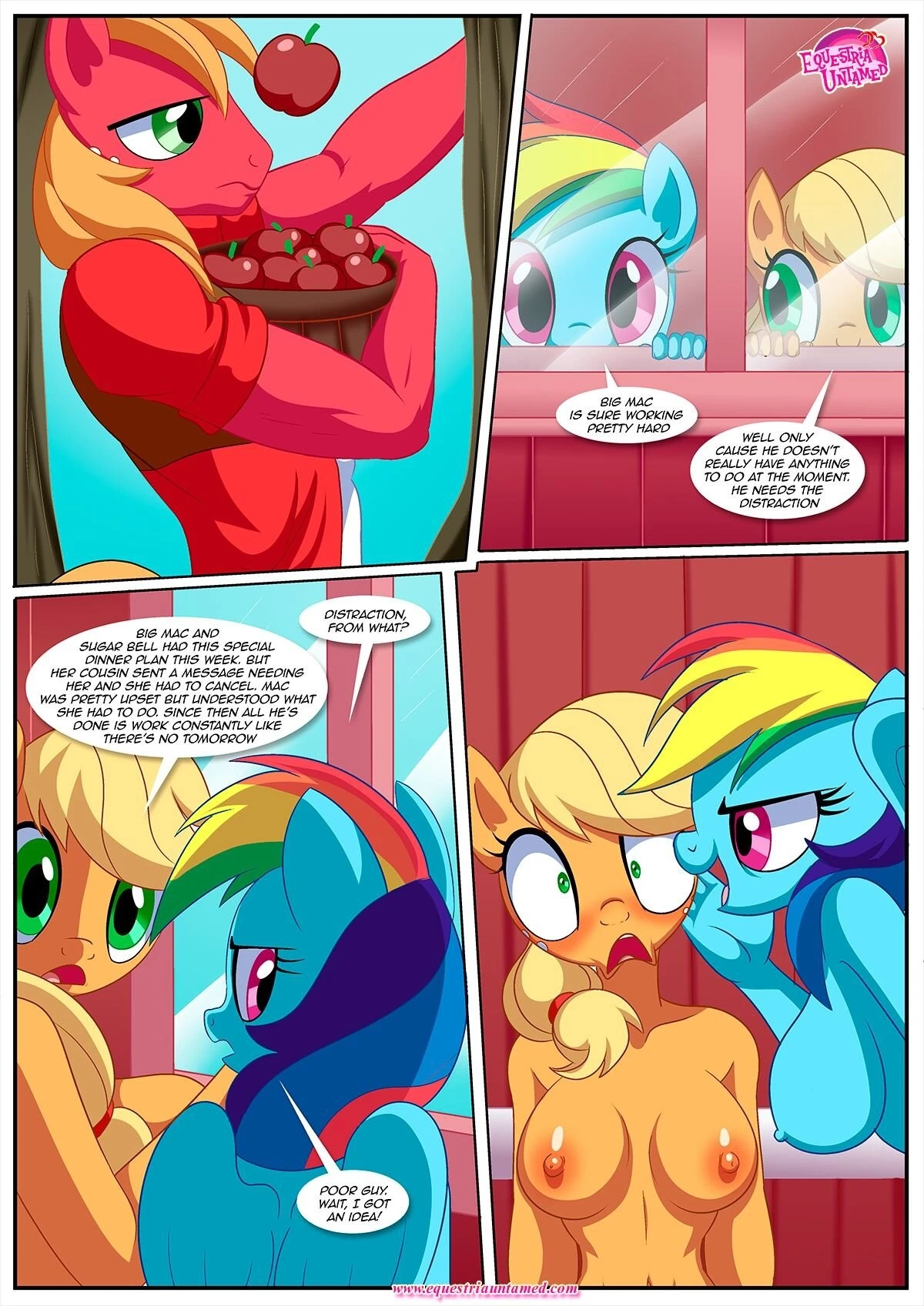 Behind closed barn doors porn comic picture 10