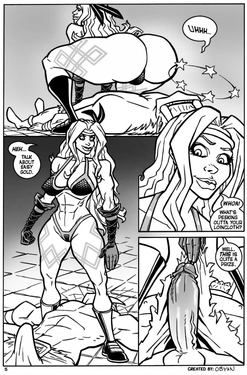 Booty porn comic picture 6