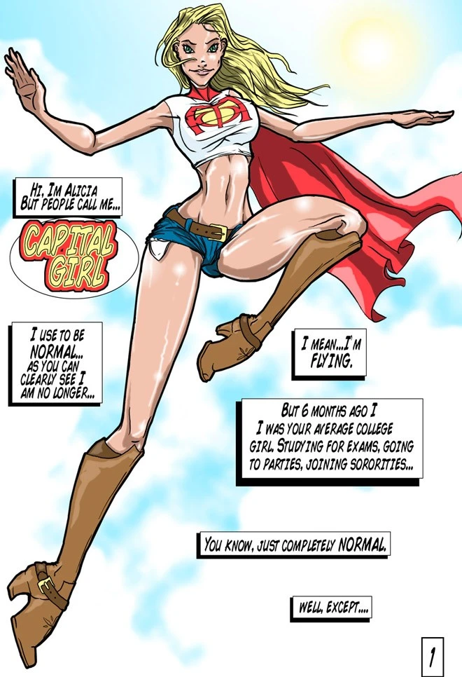 Capitol Girl porn comic picture 2