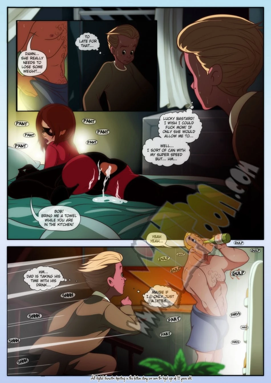 Elastic Milf porn comic picture 6