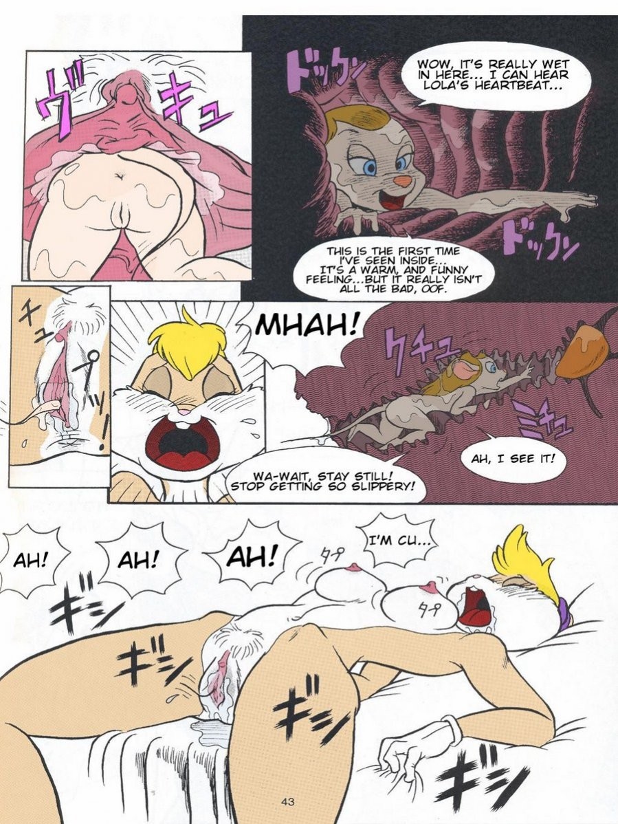 Gadget Hackwrench X Lola Bunny porn comic picture 4