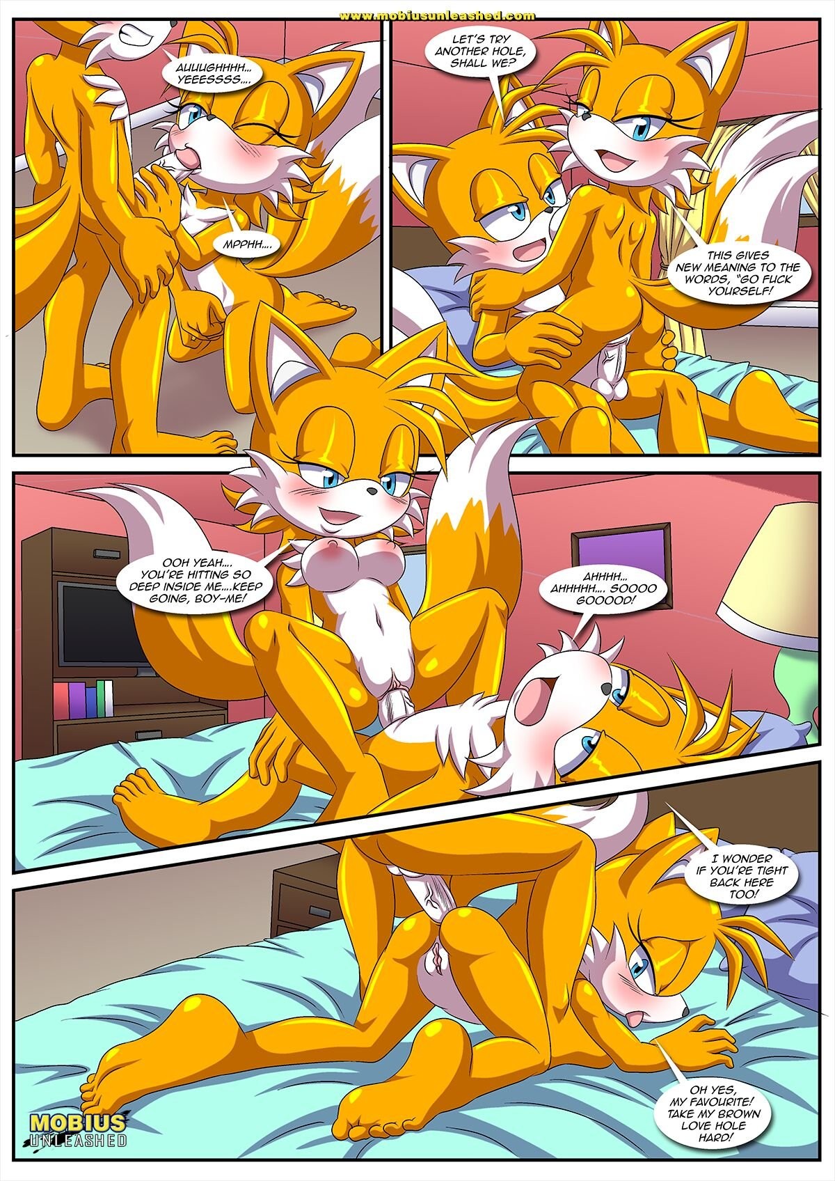Go fuck yourself tails porn comic picture 10