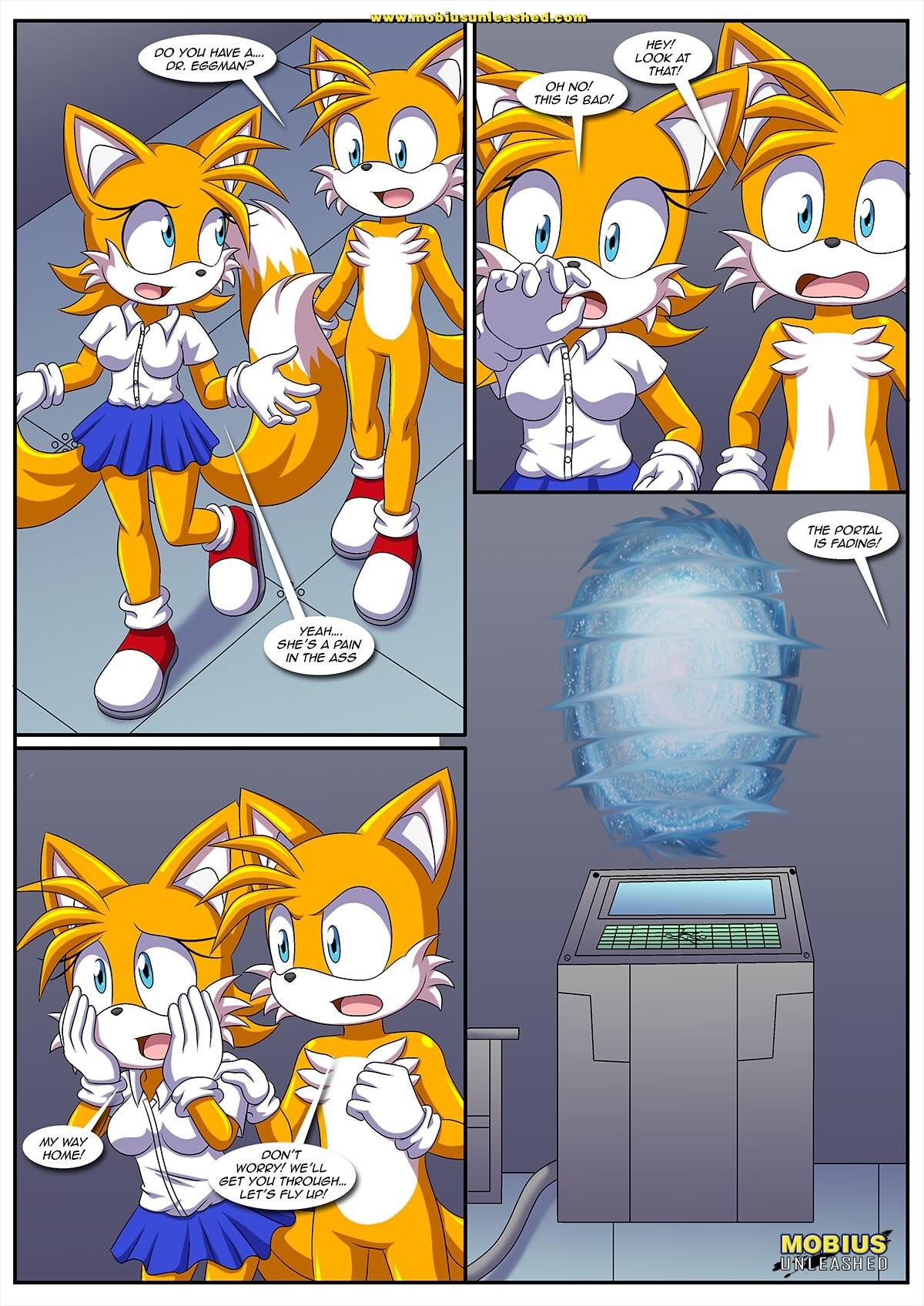 Go fuck yourself tails porn comic picture 14
