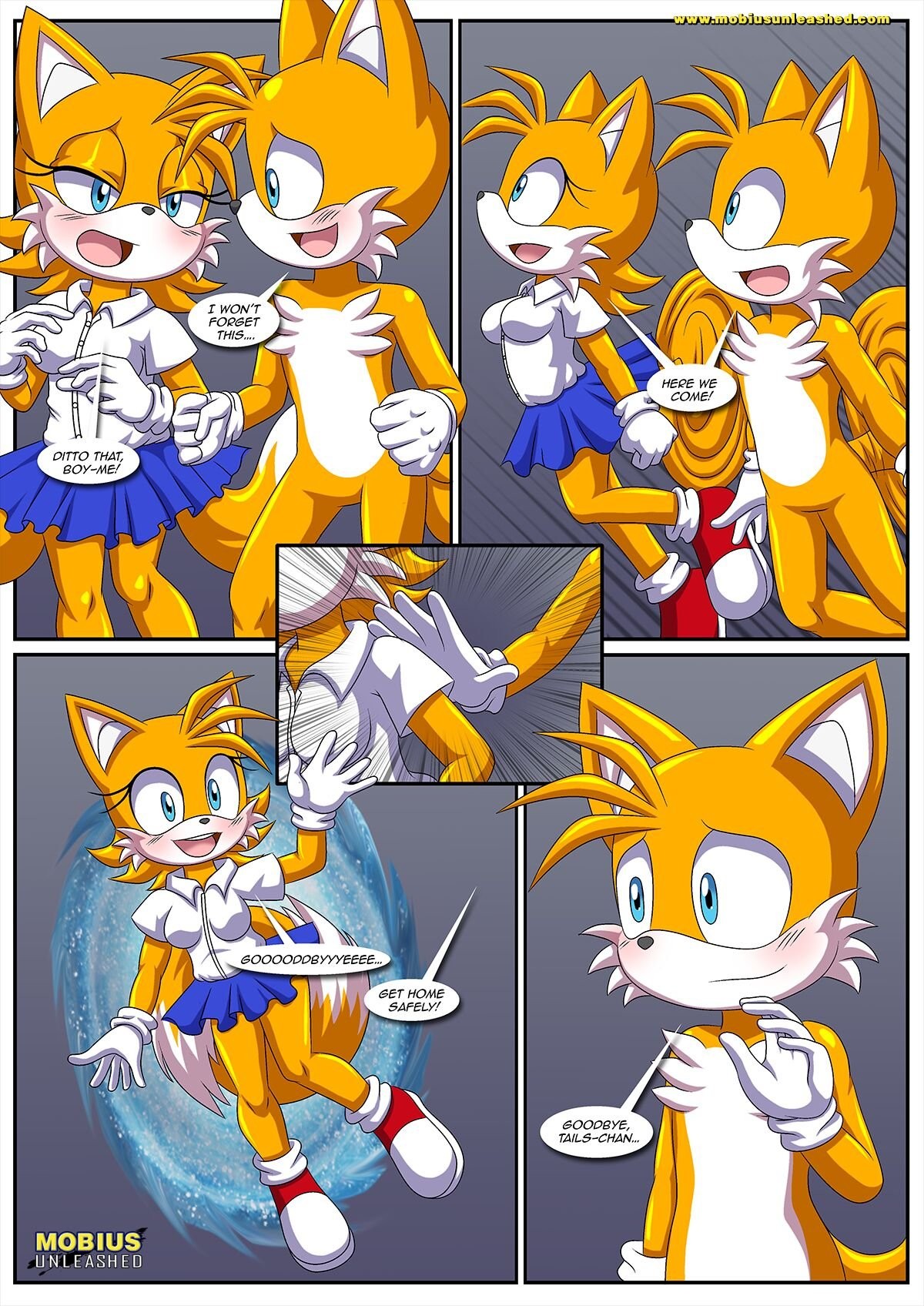 Go fuck yourself tails porn comic picture 15