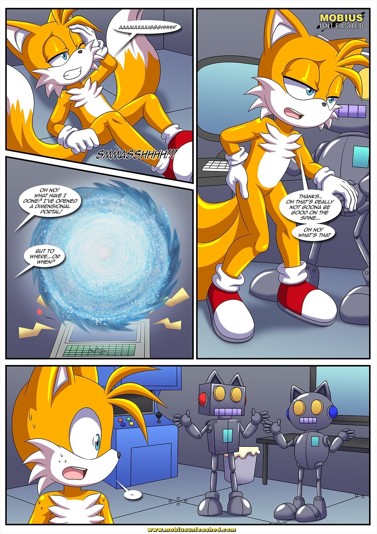 Go fuck yourself tails porn comic picture 4