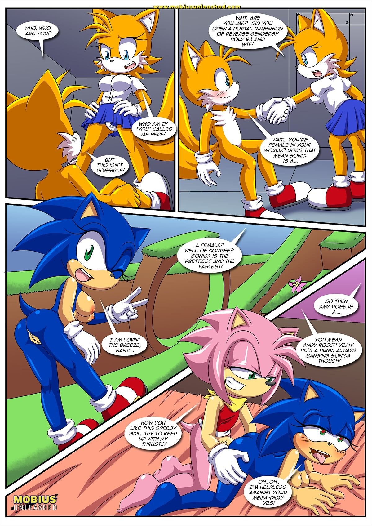 Go fuck yourself tails porn comic picture 6