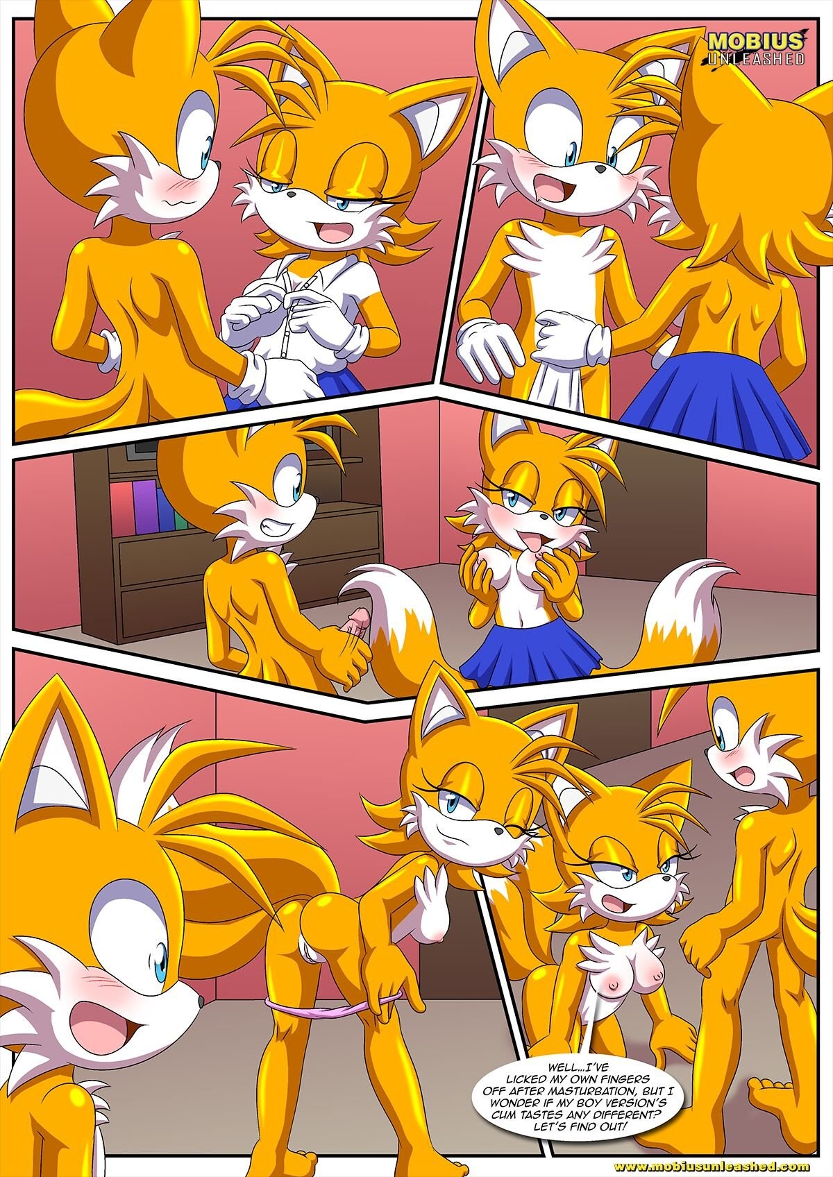 Go fuck yourself tails porn comic picture 8