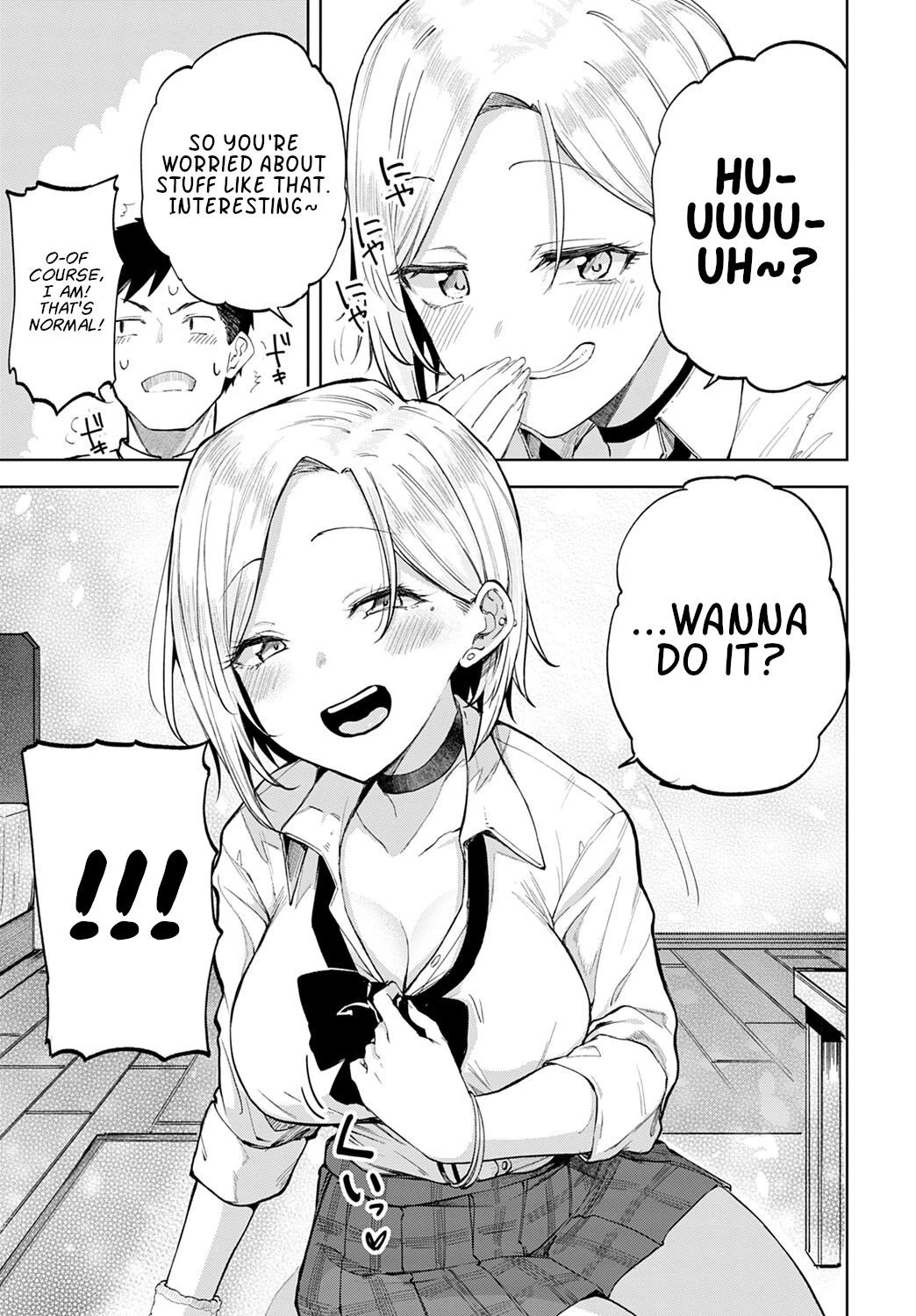 Gyaru in my room porn comic picture 10