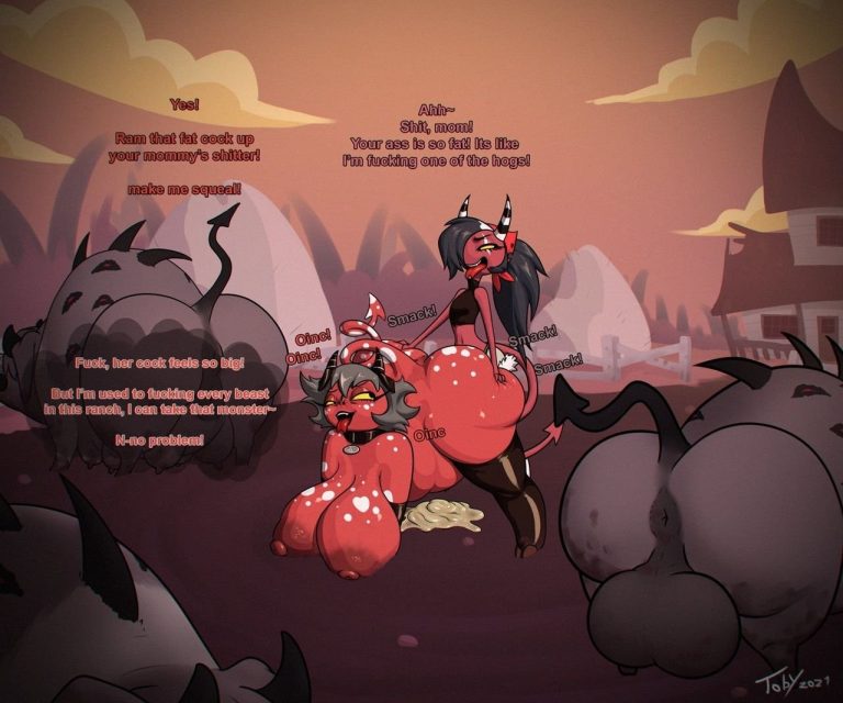 Hell's farm porn comic picture 6