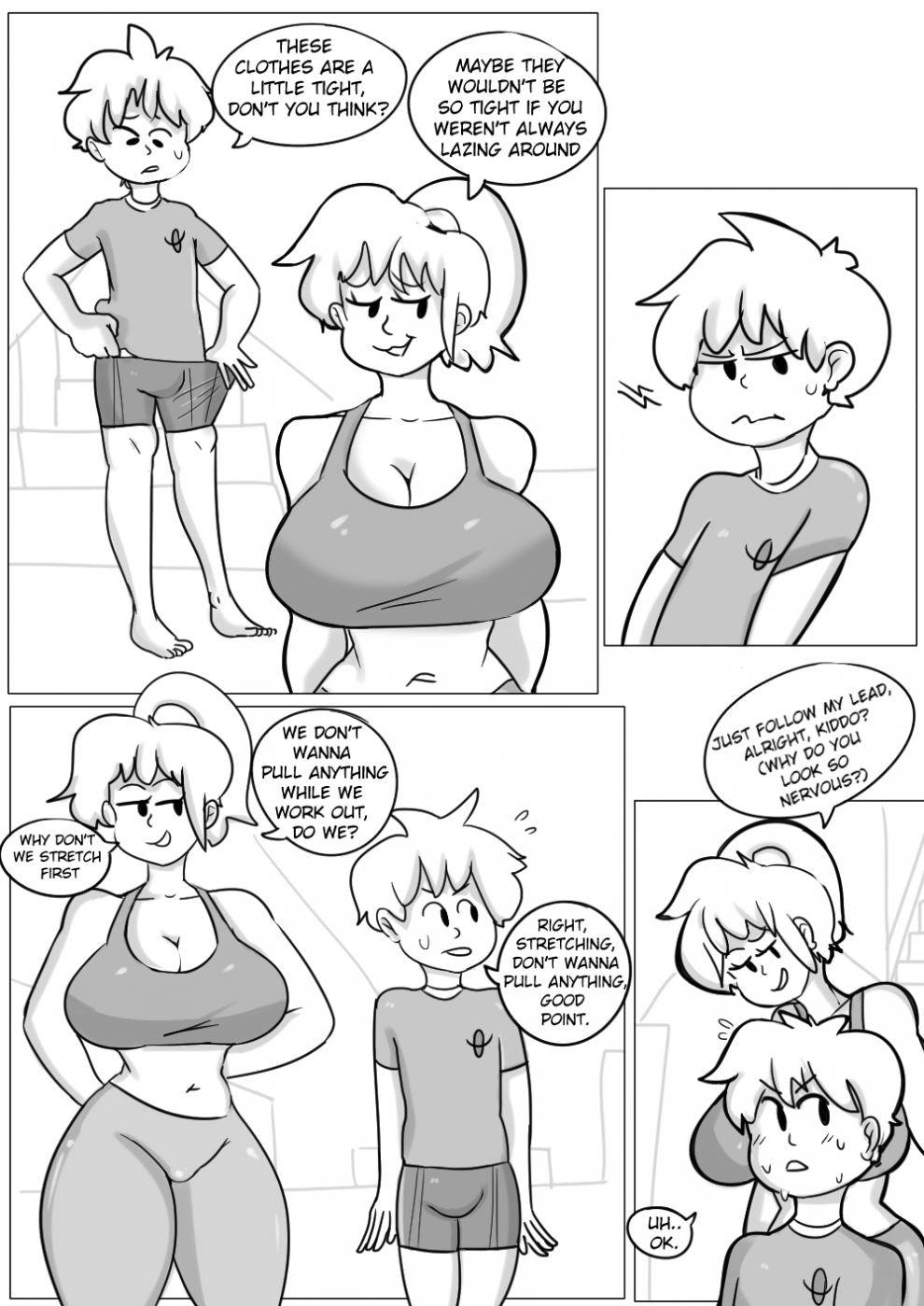 Hot Suburban Mom - Yoga Porn comic, Rule 34 comic, Cartoon porn comic -  GOLDENCOMICS