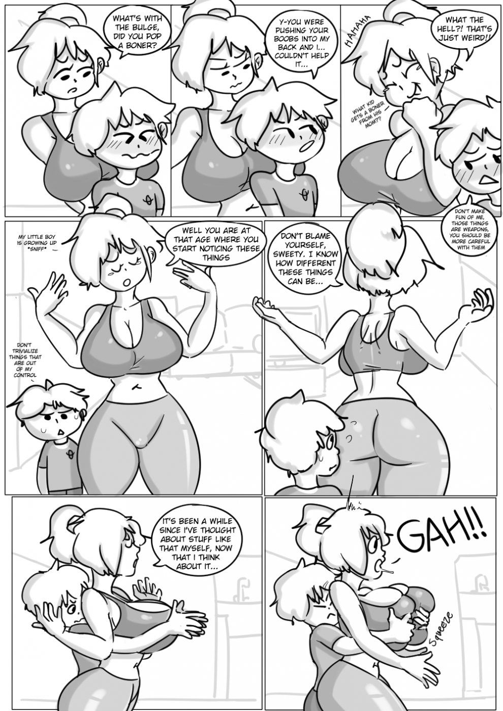Hot Suburban Mom - Yoga porn comic picture 7