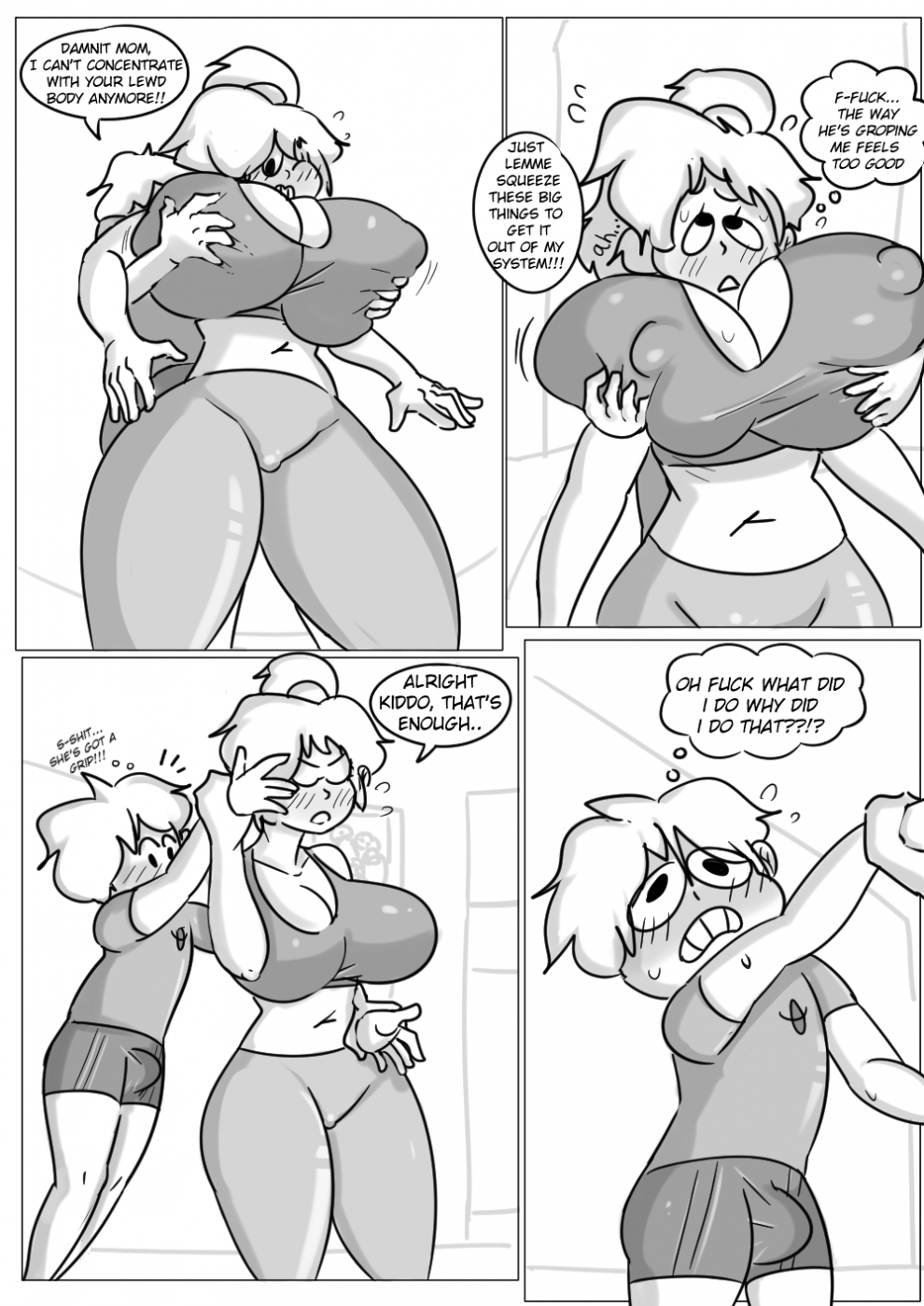 Hot Suburban Mom - Yoga porn comic picture 8