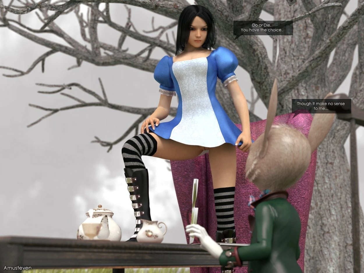 Mad Alice porn comic picture 11