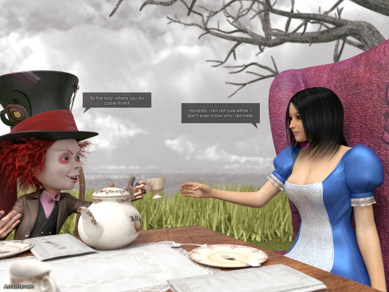 Mad Alice porn comic picture 3