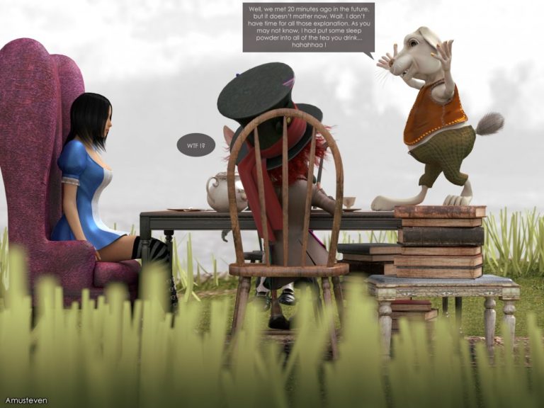 Mad Alice porn comic picture 39