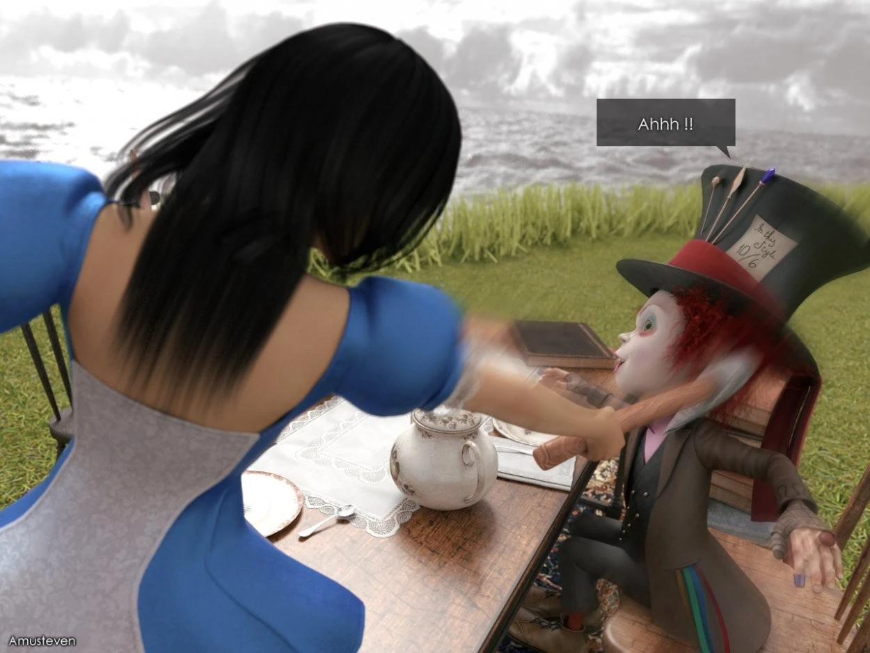 Mad Alice porn comic picture 6