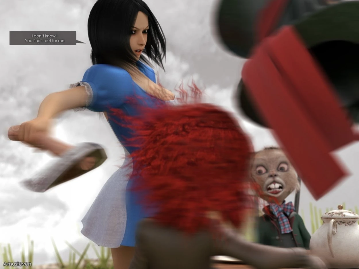 Mad Alice porn comic picture 7