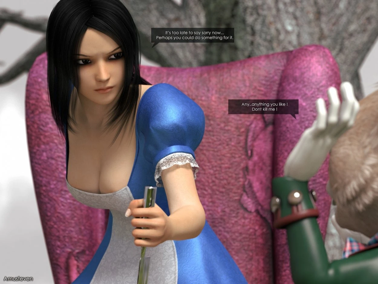 Mad Alice porn comic picture 9