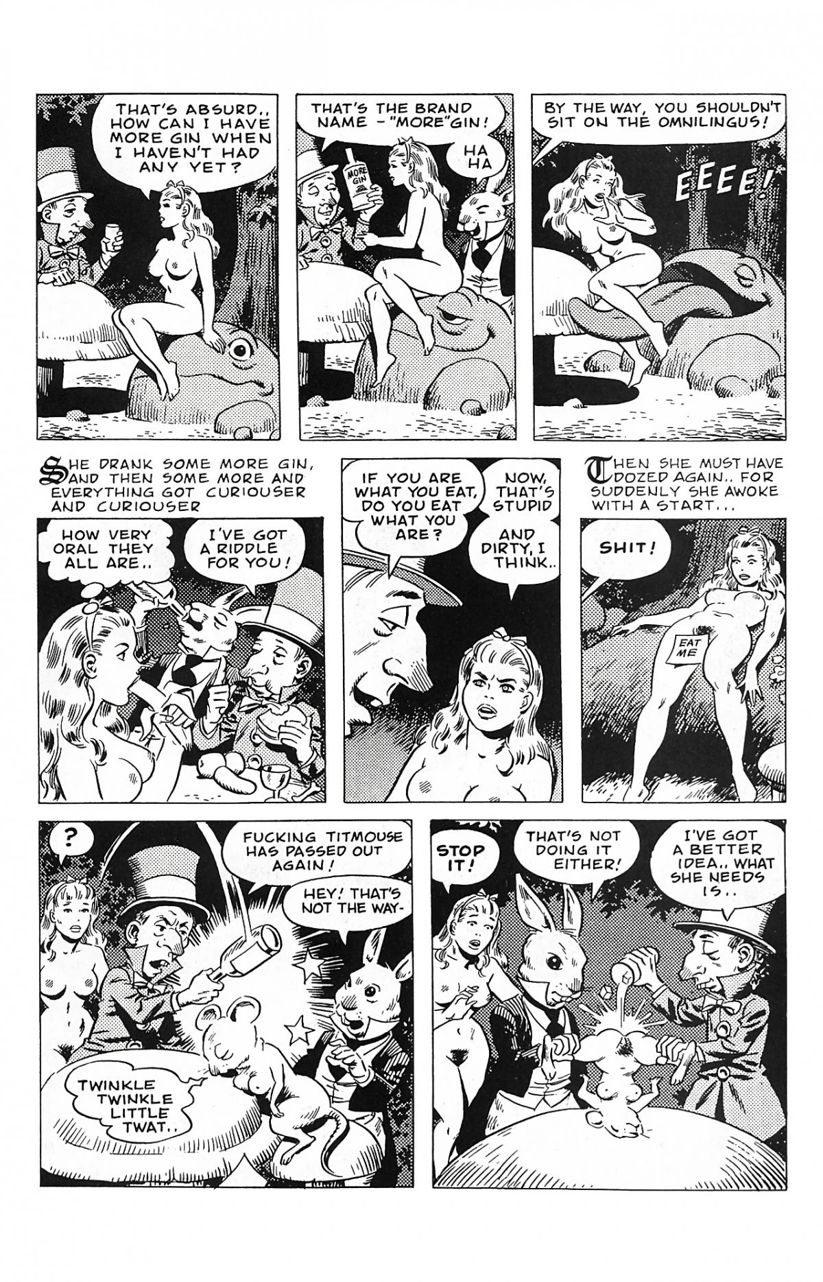 Malice in Wonderland porn comic picture 7