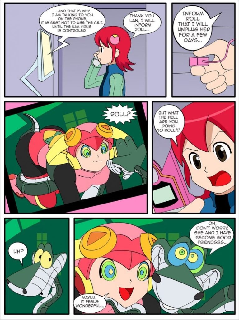 Megaman - The Kaa Virus porn comic picture 4