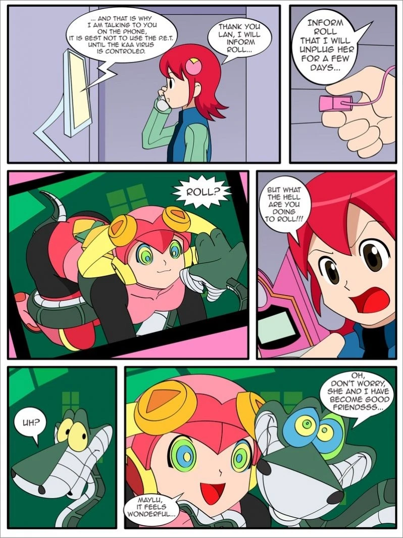 Megaman - The Kaa Virus porn comic picture 4