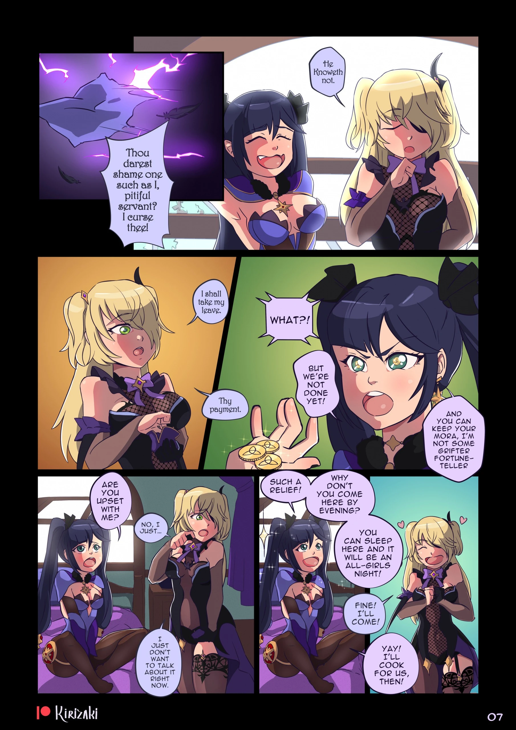 Mondstadt Stories 1 porn comic picture 8
