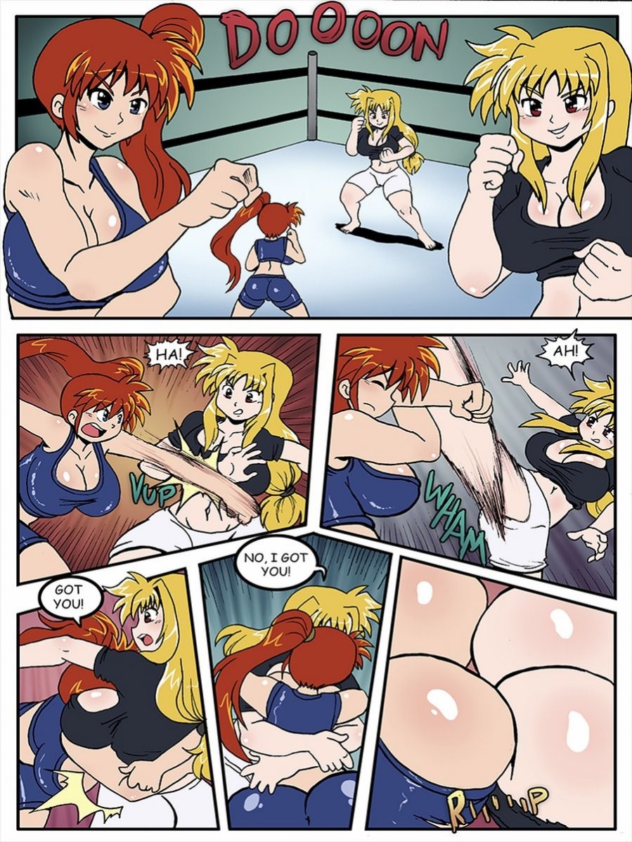 Nanoha and Fate's Workout porn comic picture 3