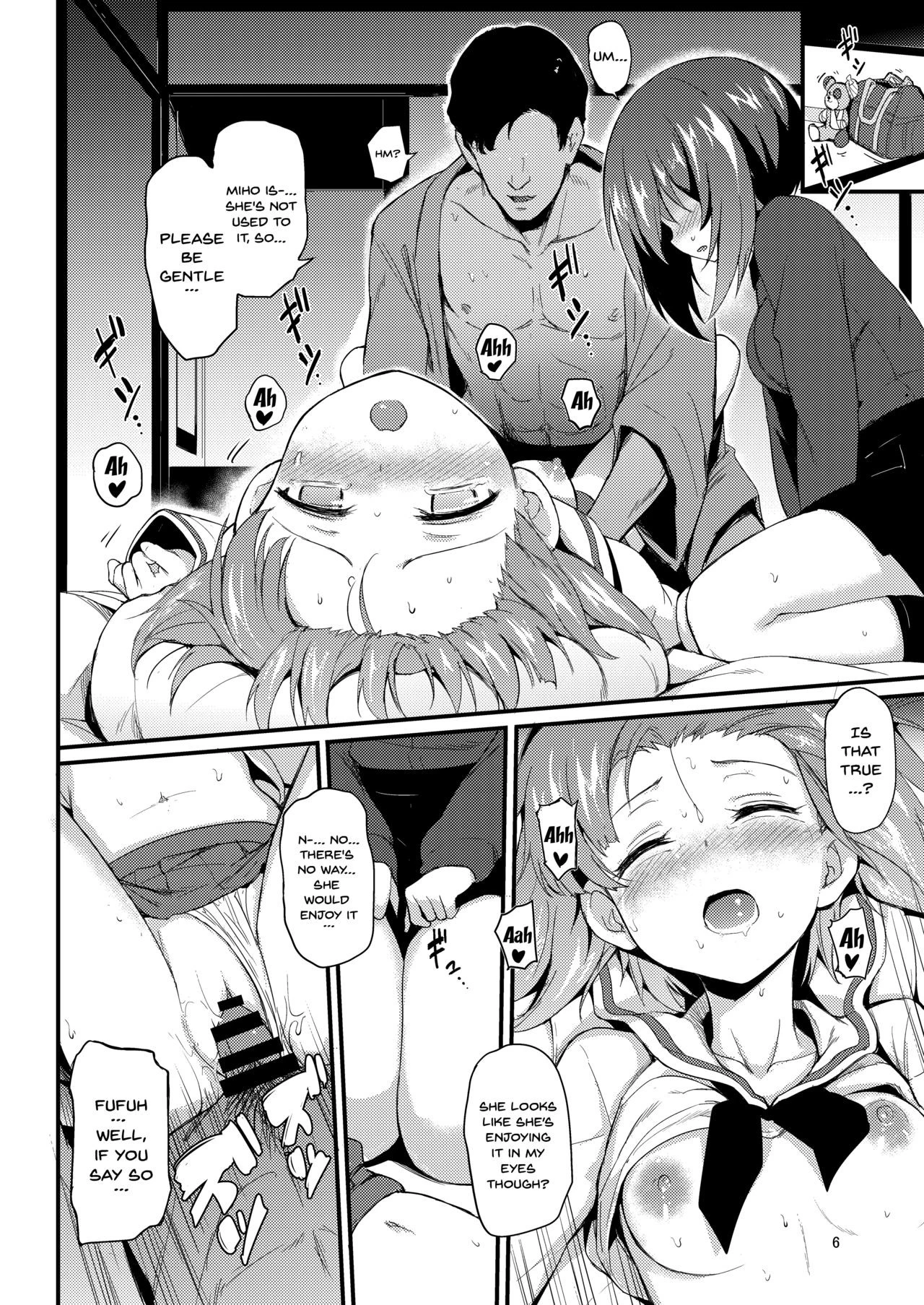 Nishizumi Shimai Ryoujoku 2 | Nishizumi Sisters Sexual Assault 2 porn comic picture 7