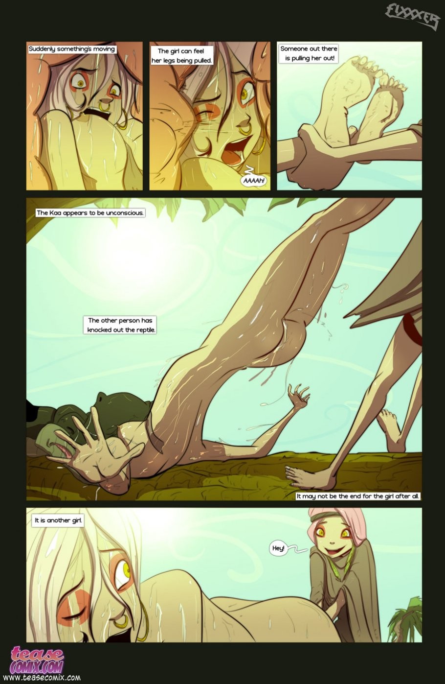 Of The Snake and The Girl porn comic picture 22