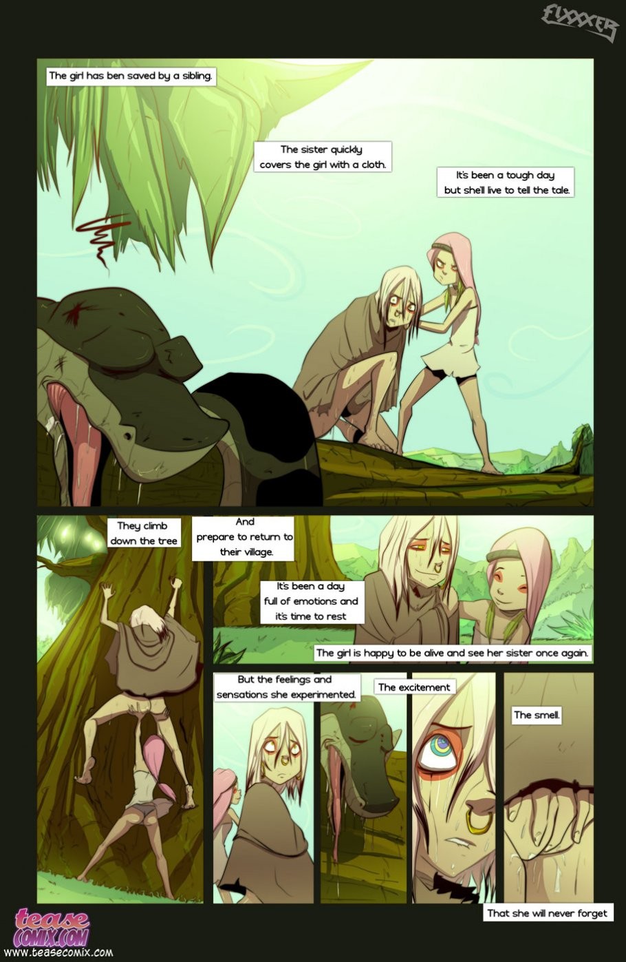 Of The Snake and The Girl porn comic picture 23