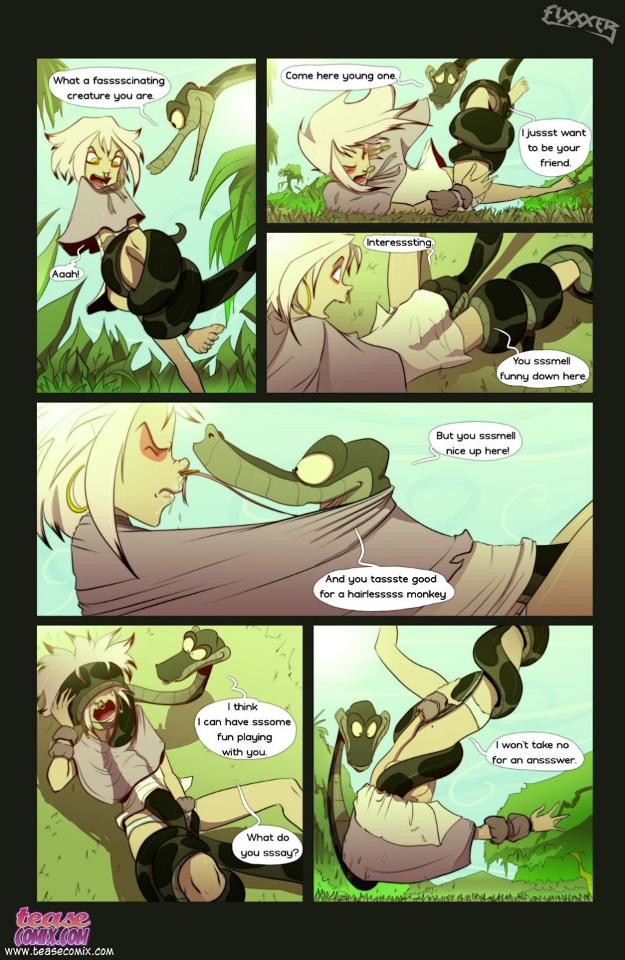 Of The Snake and The Girl porn comic picture 5