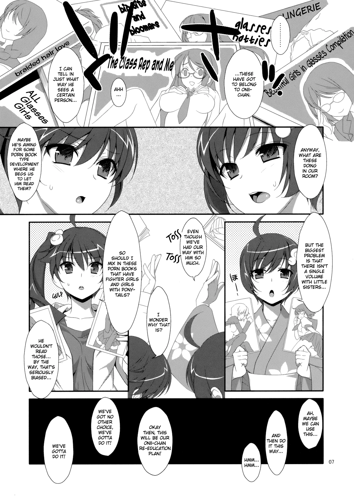 Oniichan wa Imouto ni Yokujou Shitari Shinaiyone hentai manga picture 2