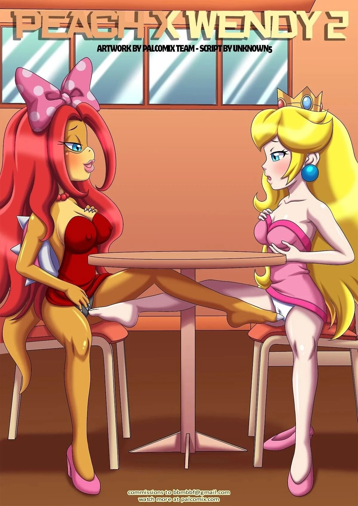 Peach X Wendy 2 porn comic picture 1
