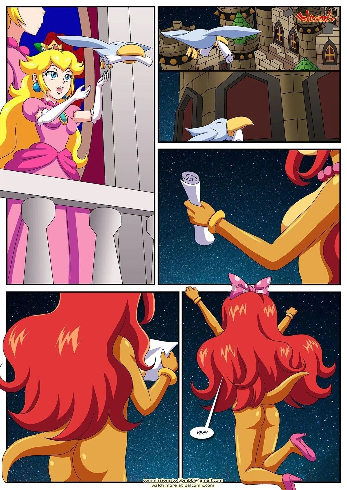 Peach X Wendy 2 porn comic picture 3