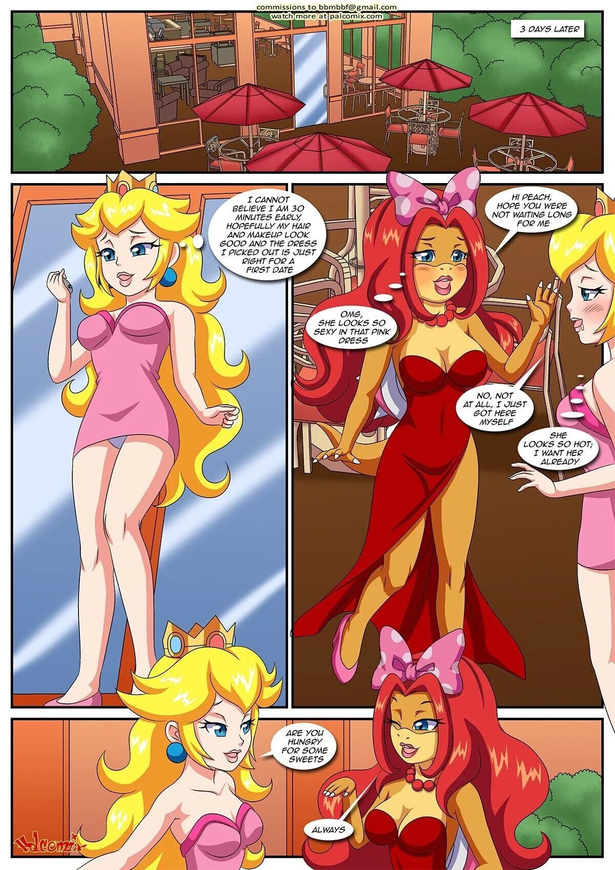 Peach X Wendy 2 porn comic picture 4