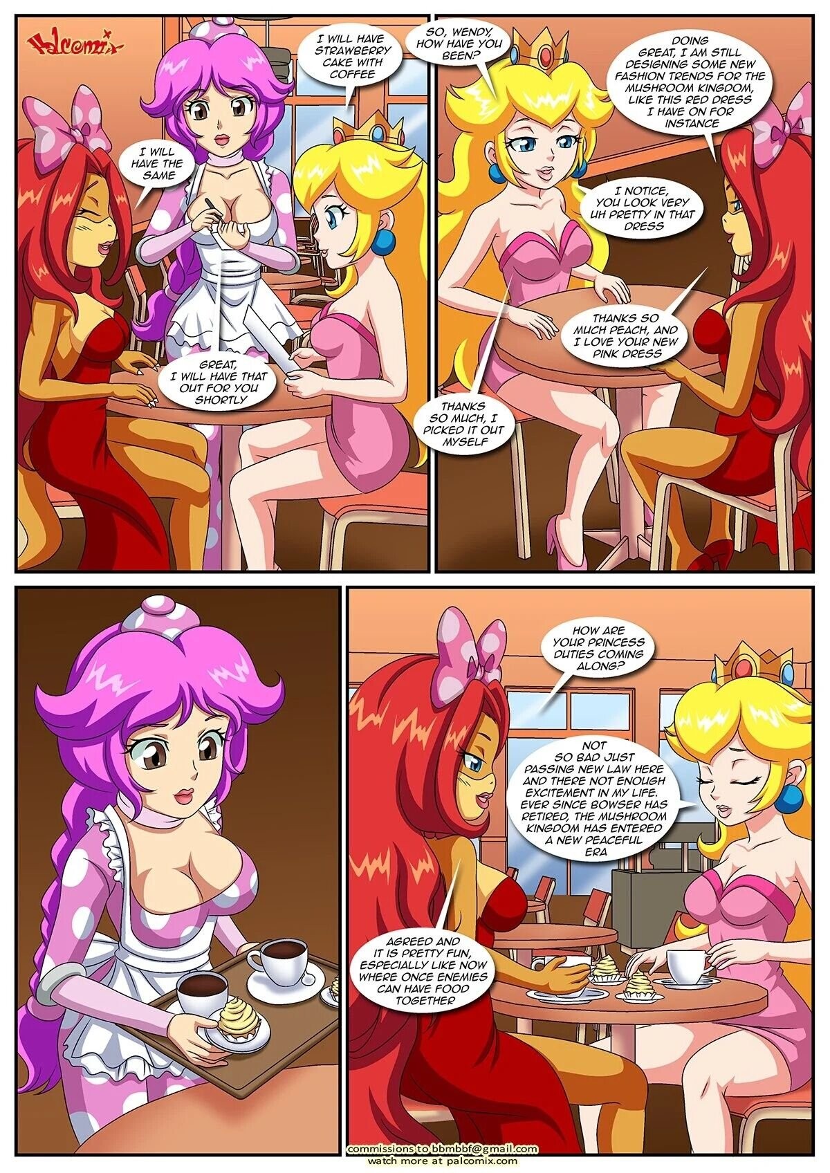 Peach X Wendy 2 porn comic picture 5