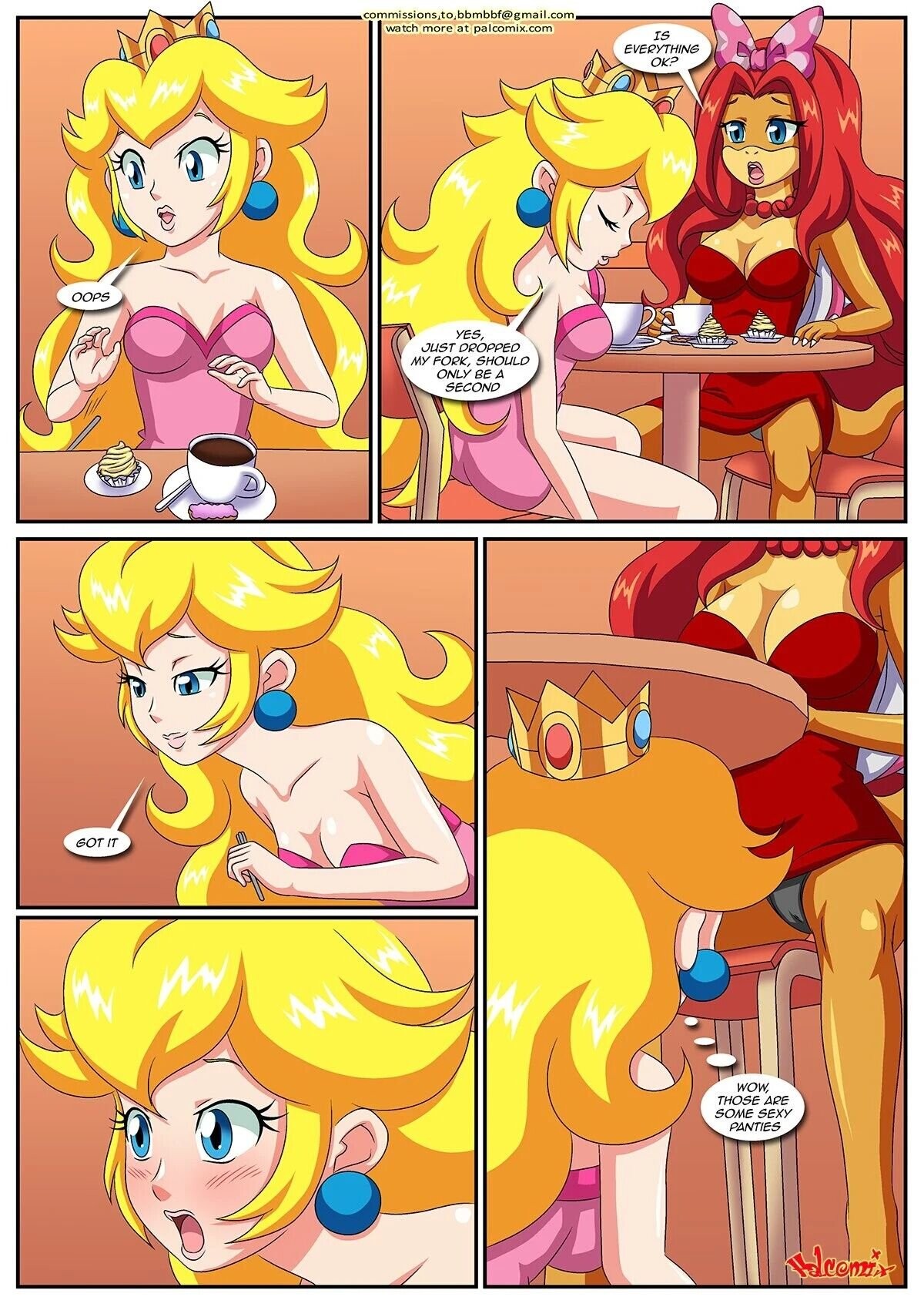 Peach X Wendy 2 porn comic picture 6