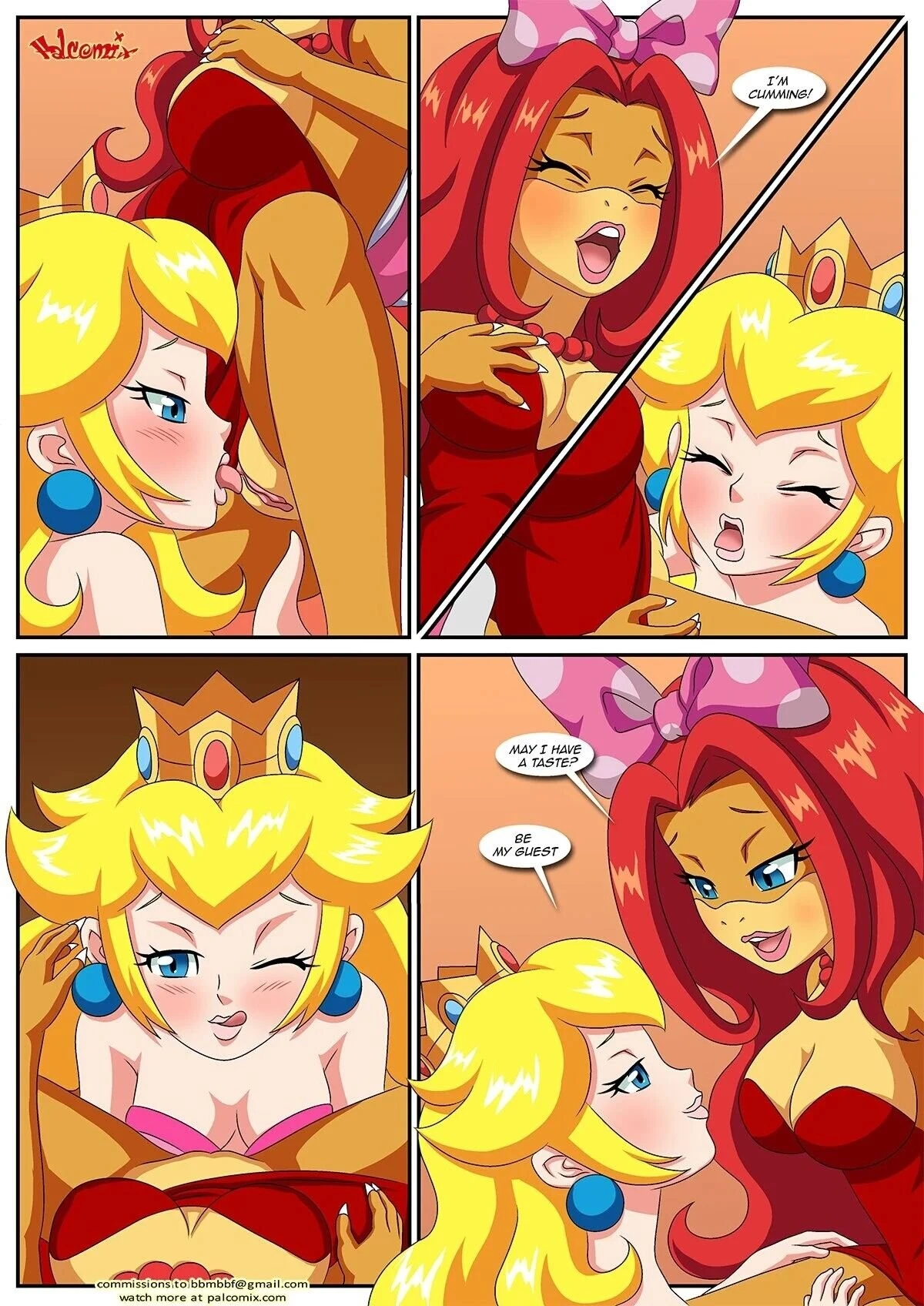 Peach X Wendy 2 porn comic picture 8