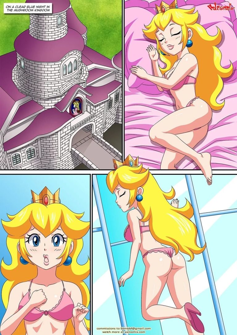 Peach X Wendy porn comic picture 2