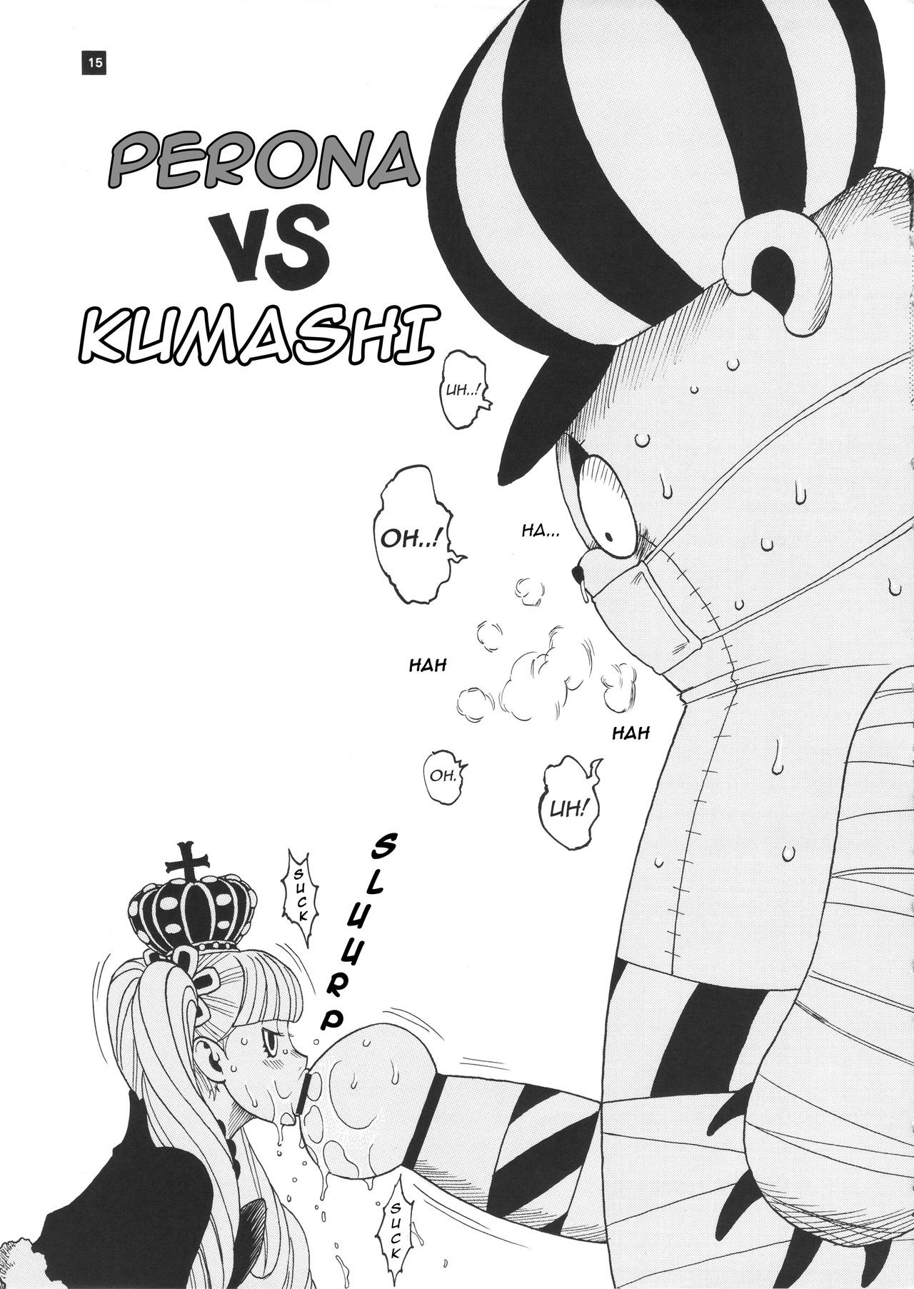 Perona VS Kumashi hentai manga picture 1
