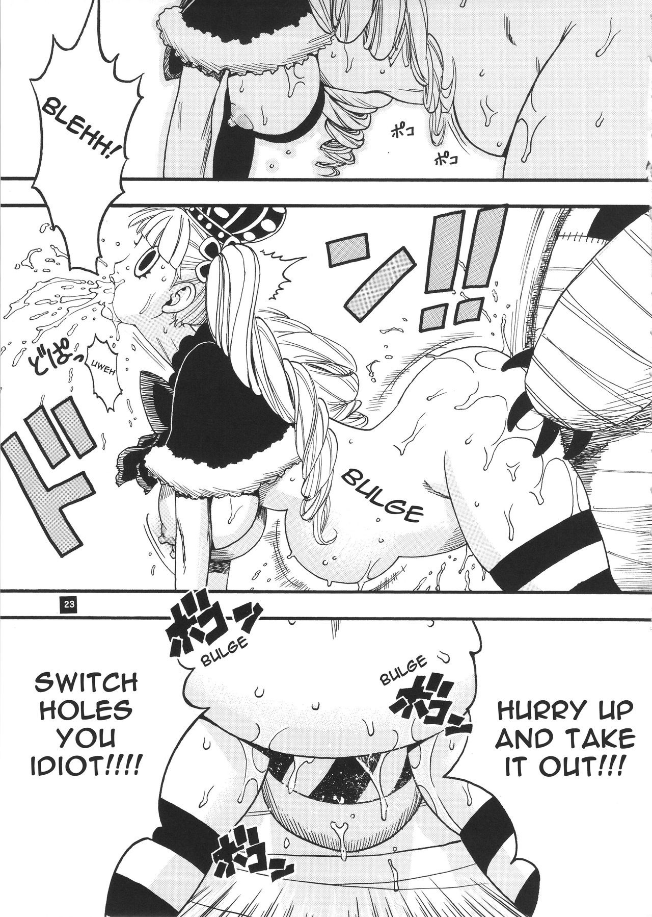 Perona VS Kumashi hentai manga picture 10