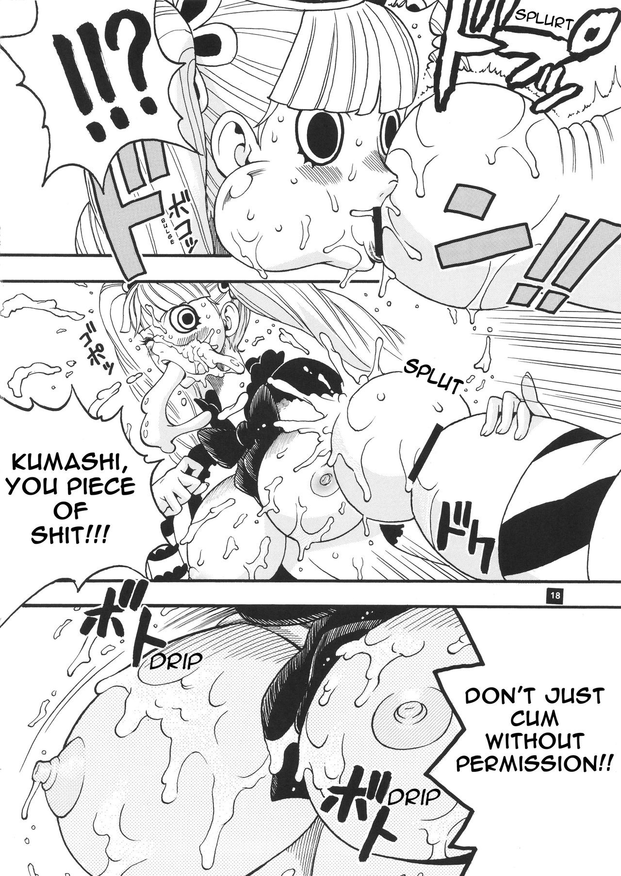 Perona VS Kumashi hentai manga picture 5