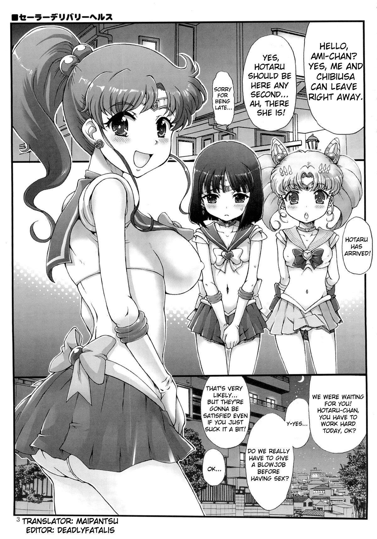 Sailor Delivery Health hentai manga picture 3
